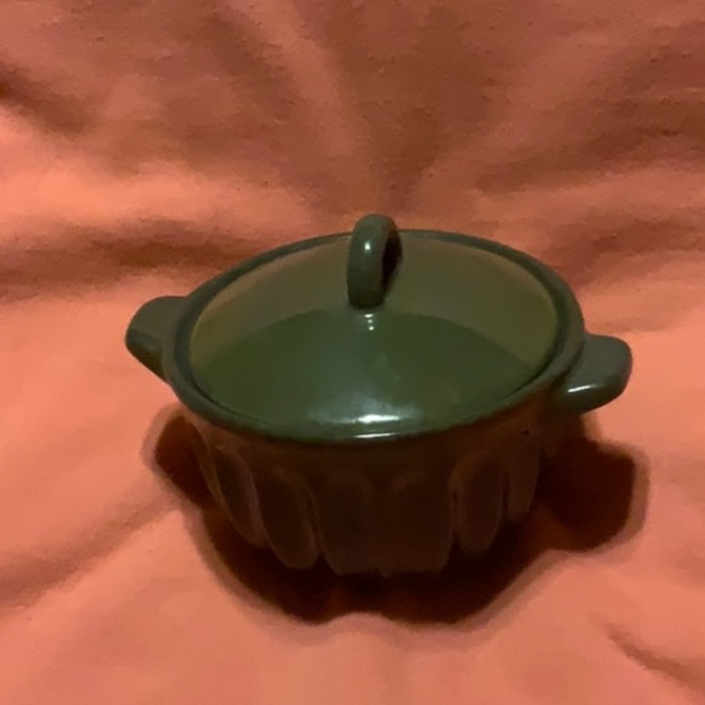 Hearth & Hand Magnolia Fluted Stoneware Ramekin with Lid No Outer Packaging